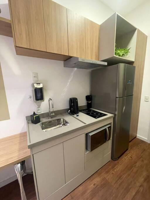 213 Studio Novo E Lindo Metro Brooklin Apartamento *